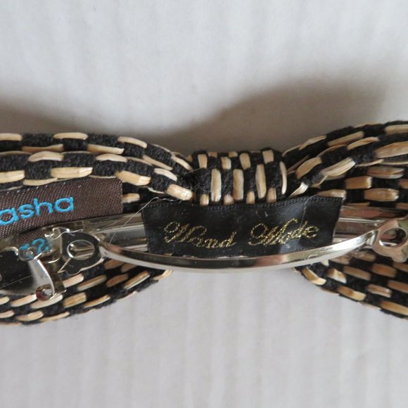 🎉HP🎉 Tasha WOVEN BOW BARRETTE, NWOT - Picture 4 of 5